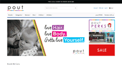 Desktop Screenshot of pout.com.sg
